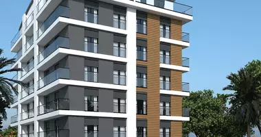 Mieszkanie 2 pokoi z balkon, z klimatyzacja, z parking w Mediterranean Region, Turcja