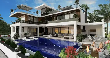 Villa 5 Zimmer mit Balkon, mit Klimaanlage, mit Meerblick in Agios Georgios, Nordzypern