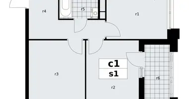 Mieszkanie 2 pokoi w poselenie Sosenskoe, Rosja