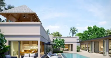 Villa 3 chambres avec Fenêtres double vitrage, avec Meublesd, avec Climatiseur dans Phuket, Thaïlande