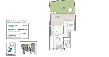 Apartamento 2 habitaciones en Villajoyosa, España