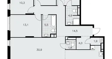 Apartamento 5 habitaciones en Northern Administrative Okrug, Rusia