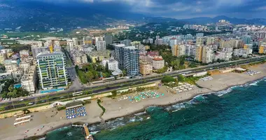 Mieszkanie 1 pokój z balkon, z klimatyzacja, z widok na morze w Mahmutlar, Turcja