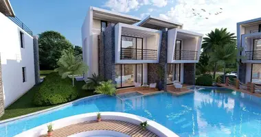 Villa 5 Zimmer mit Balkon, mit Klimaanlage, mit Meerblick in Larnakas tis Lapithiou, Nordzypern