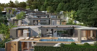 Villa 4 zimmer mit Doppelt verglaste Fenster, mit Möbliert, mit Klimaanlage in Phuket, Thailand