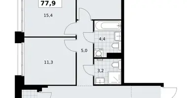 Appartement 3 chambres dans Kommunarka, Russie