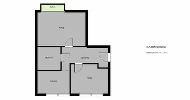 Apartamento 2 habitaciones en Poznan, Polonia