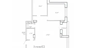 Wohnung 3 zimmer in Minsk, Belarus