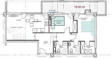 Apartamento 3 habitaciones en Tiflis, Georgia