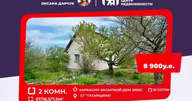 Haus 2 Zimmer in Krasnienski sielski Saviet, Weißrussland