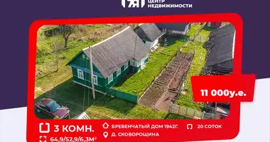Maison dans Liebiedzieuski sielski Saviet, Biélorussie