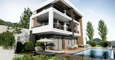 Villa 6 rooms with Elevator, with Garage, with Video surveillance in Alanya, Turkey
