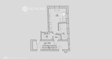 Apartamento 2 habitaciones en Riga, Letonia