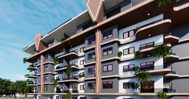 Apartamento 1 habitacion con aparcamiento, con balcón, con Lift en Calipinar, Turquía