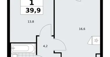 Mieszkanie 1 pokój w poselenie Sosenskoe, Rosja