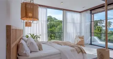 Villa 3 Zimmer mit Balkon, mit Möbliert, mit Klimaanlage in Baan Chaweng, Thailand