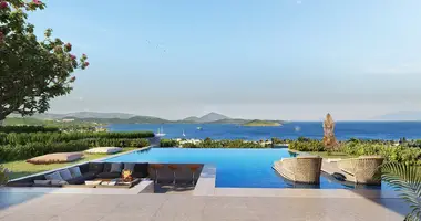 Villa 6 bedrooms with Balcony, with Air conditioner, with Sea view in Bodrum, Turkey