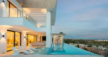 Villa 7 bedrooms with air conditioning, with sea view, with terrace in Benahavis, Spain