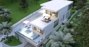 Villa 3 chambres avec Fenêtres double vitrage, avec Meublesd, avec Climatiseur dans Ban Bang Ku, Thaïlande