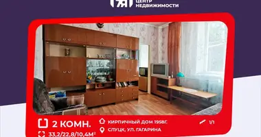 Apartamento 2 habitaciones en Slutsk, Bielorrusia