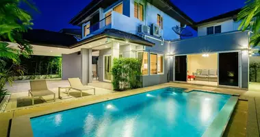 Villa 3 chambres avec Fenêtres double vitrage, avec Balcon, avec Meublesd dans Ban Bang Ku, Thaïlande