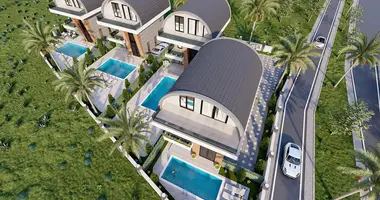 Villa 4 habitaciones con Balcón, con Aire acondicionado, con Vistas al mar en Payallar, Turquía