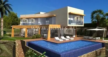 Villa 4 bedrooms with Furnitured, with Garage, with Garden in Calp, Spain