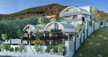 Villa 6 habitaciones con Vistas al mar, con Vista a la montaña, con Sauna en Alanya, Turquía