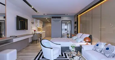 Penthouse 2 pokoi z Okna z podwójnymi szybami, z Balkon, z Meble w Phuket, Tajlandia