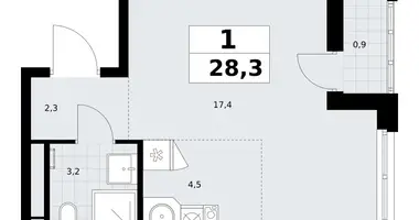 Appartement 1 chambre dans Postnikovo, Fédération de Russie