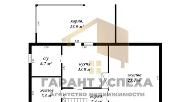House in Dzmitrovicki sielski Saviet, Belarus