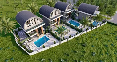 Villa 4 habitaciones con Piscina, con vista histórica en Konakli, Turquía