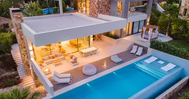 Villa 5 chambres avec parkovka parking, avec Vue sur la mer, avec Piscine dans Marbella, Espagne