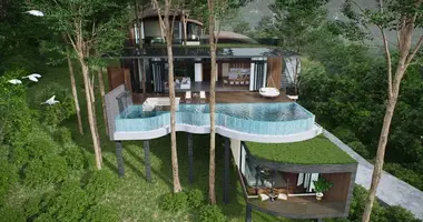 Villa 4 habitaciones con Doble acristalamiento, con Amueblado, con Aire acondicionado en Phuket, Tailandia