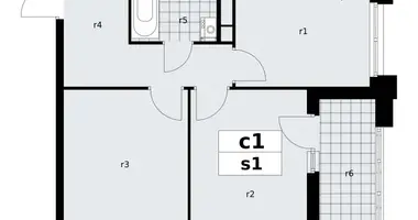 Appartement 2 chambres dans poselenie Sosenskoe, Fédération de Russie