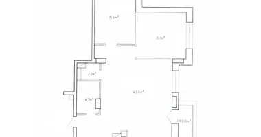 Квартира 3 комнаты в Минск, Беларусь