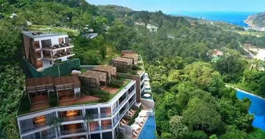 Penthouse 3 zimmer mit Doppelt verglaste Fenster, mit Balkon, mit Möbliert in Phuket, Thailand