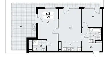 Appartement 3 chambres dans poselenie Sosenskoe, Fédération de Russie