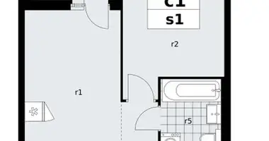 Apartamento 1 habitación en poselenie Sosenskoe, Rusia