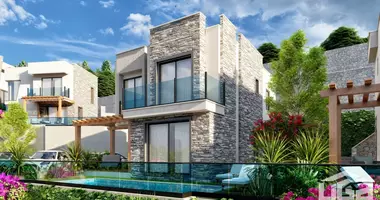 Villa 5 Zimmer mit Parkplatz, mit Schwimmbad, mit Garten in Bodrum, Türkei