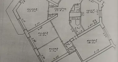 4 room apartment in Homyel, Belarus