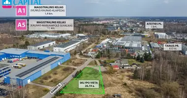 Plot of land in Kaunas, Lithuania