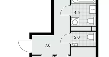 Квартира 2 комнаты в поселение Сосенское, Россия