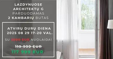 Apartamento 2 habitaciones en Vilna, Lituania