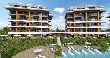 Apartamento 2 habitaciones con aparcamiento, con terraza, con Internet en Mahmutlar, Turquía