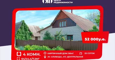 Maison dans Slabada, Biélorussie