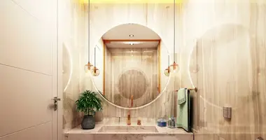 Villa 1 Zimmer mit Aufzug, mit Yard, mit Sauna in Alanya, Türkei