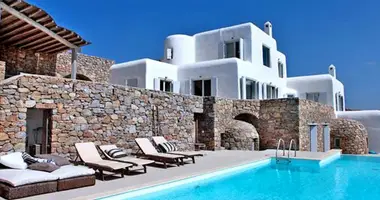 Villa 9 Zimmer mit Meerblick, mit Schwimmbad, mit Bergblick in Gemeinde Mykonos, Griechenland