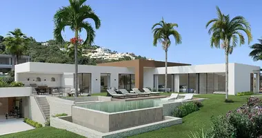 Villa 4 bedrooms with Air conditioner, with Sea view, with Mountain view in Marbella, Spain