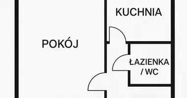 Mieszkanie 1 pokój w Łódź, Polska